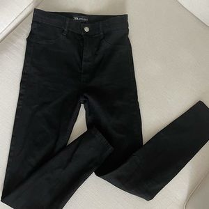 Zara black skinny jeans